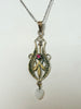 Estate Collection Necklace - Gold Filled Chain with Drop Pendant