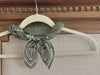 Bandana - Pearl Embellished Hunter Green Bandana  Green / Border (Black Ex)