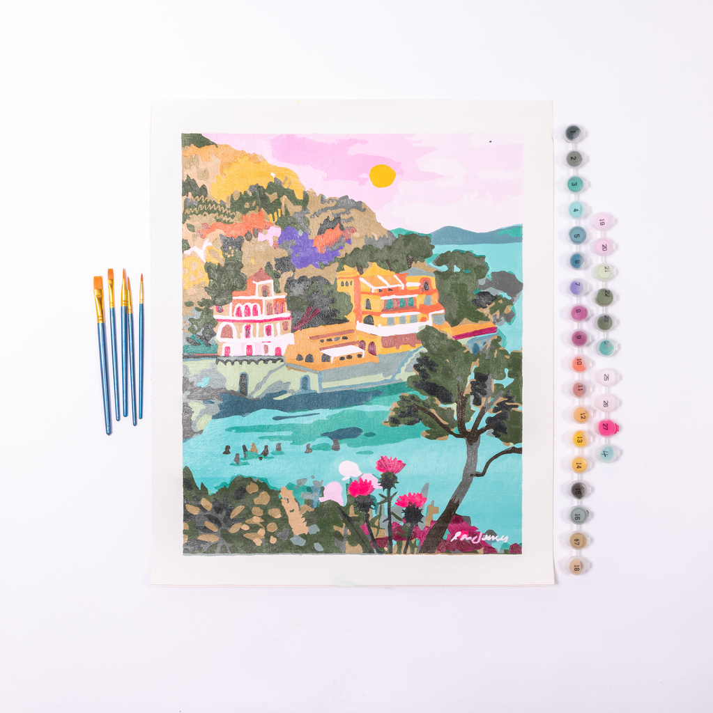 Paint by Numbers Deluxe - Portofino