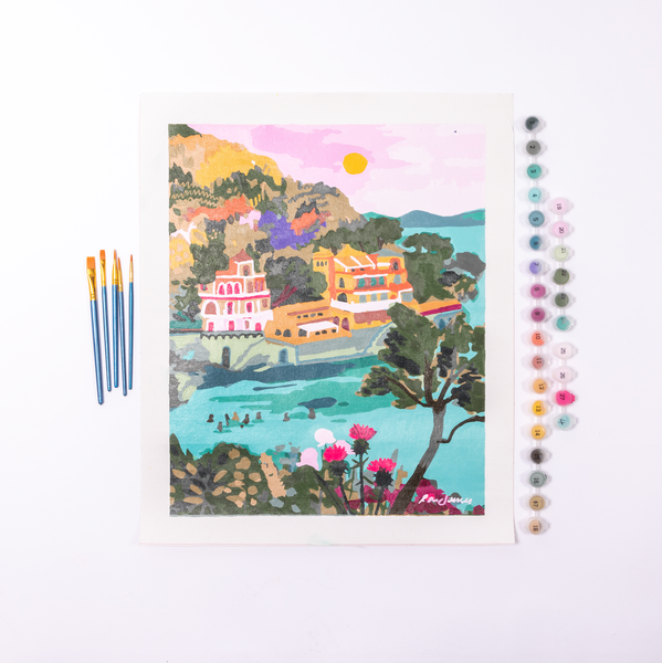 Paint by Numbers Deluxe - Portofino