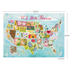 Puzzle - U.S. State Flowers 1000 Piece Puzzle