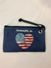 Wristlet - Flag Heart Life is Good Wristlet