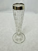 Estate Collection - Antique Crystal and Sterling Bud Vase