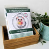 Embroidery Kit - Hedgehog Floss Card