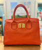 Purse - Bella Soft Medium Papaya Tote