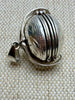 Estate Collection - Locket - Sterling Accordian Memory Orb