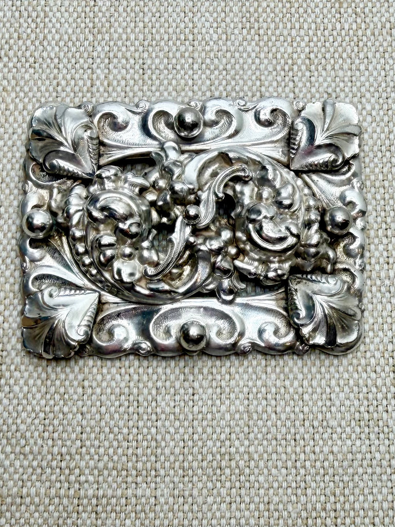 Estate Collection - Brooch - Ornate Silver