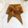 Scarf - Knitted Triangle Scarf - Several Colors
