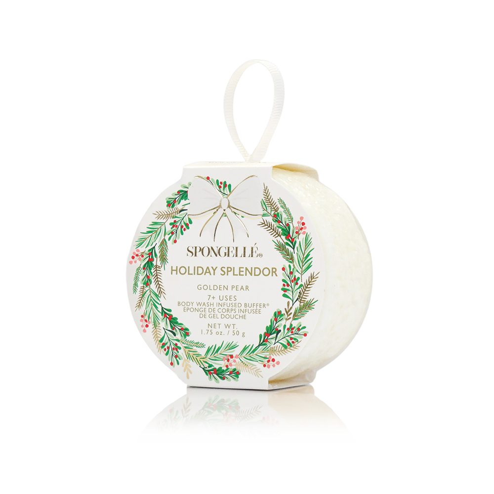 Spongelle - Holiday Wreath Body Buffer