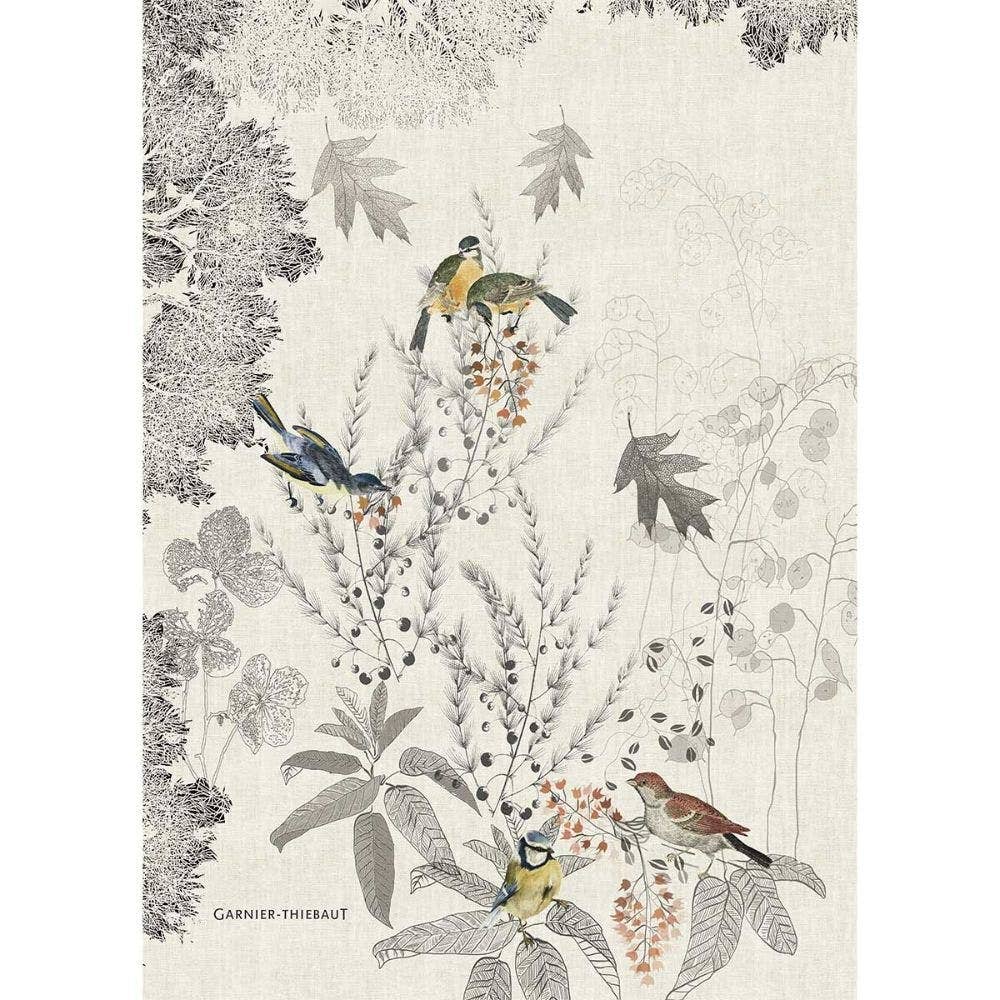 Hand Towel - Monochrome Fusain Kitchen Towel