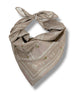 Bandana - Mini Pink Buds on Gray Bandana