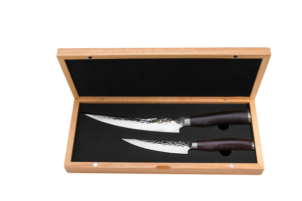Knives - Classic Boning Trimming Knife Set of 2 - Ebony Handle