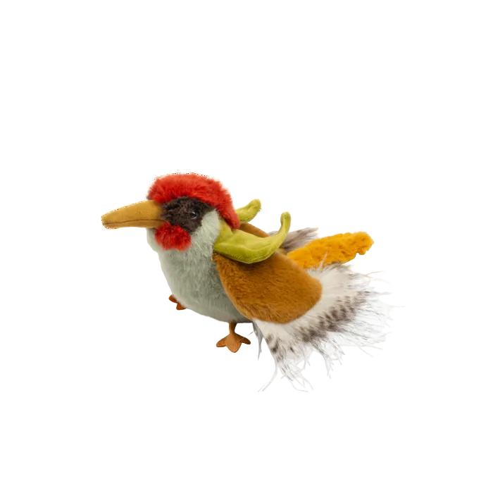 Green Woodpecker Stuffed Toy