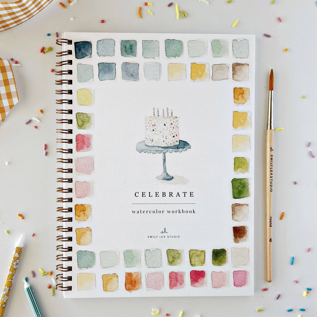Watercolor - Celebrate Watercolor Workbook