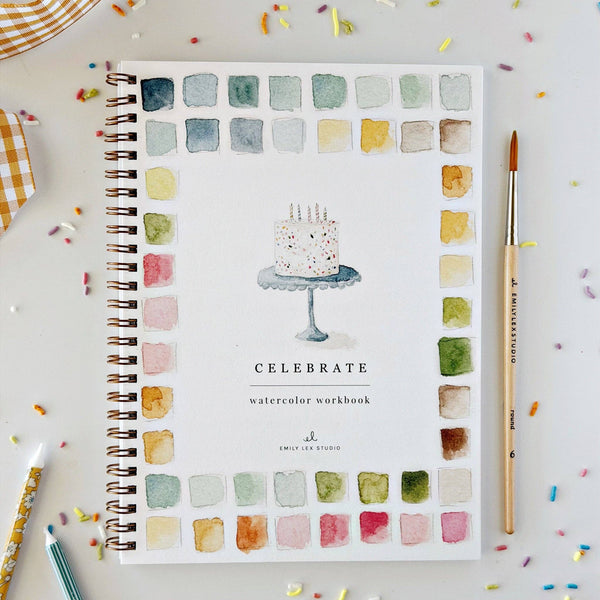 Watercolor - Celebrate Watercolor Workbook