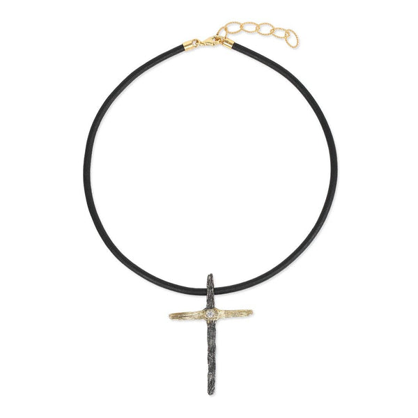 Necklace - Cross Choker