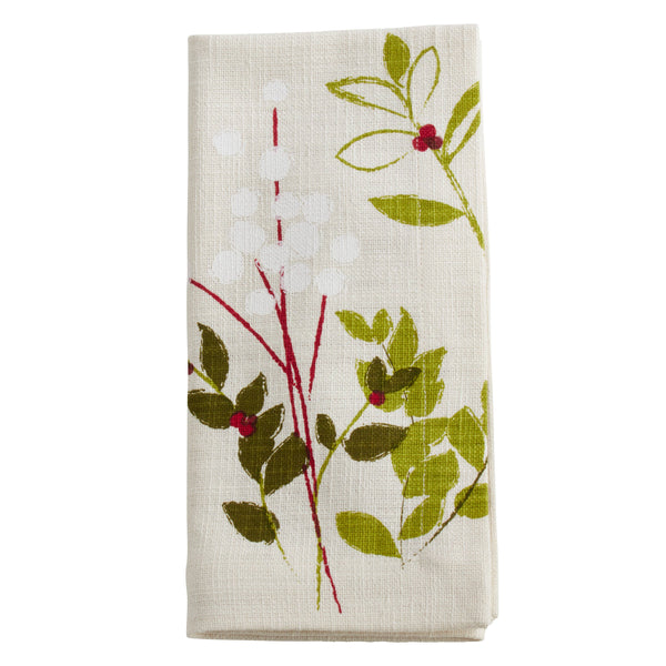 Napkin - Holiday Botanical Napkin