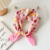 Scarf - Cotton Linen Like Square Scarves - Several Designs