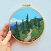 Embroidery Kit - "Happy Trails" Landscape