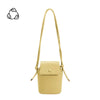 Purse - Abigail Yellow Vegan Crossbody Bag