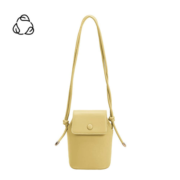 Purse - Abigail Yellow Vegan Crossbody Bag