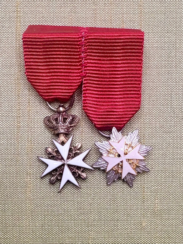 Estate Collection - Vintage Order of Malta Miniatures
