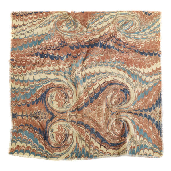 Scarf - Papier Marble Large Bandana