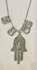 Estate Collection - Vintage Sterling Necklace Hamsa Hand