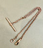 Estate Collection - Watch Chain w/Gold Bar