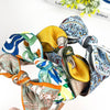 Hair Accessories - Colorful Geometric Floral Wide Headbands
