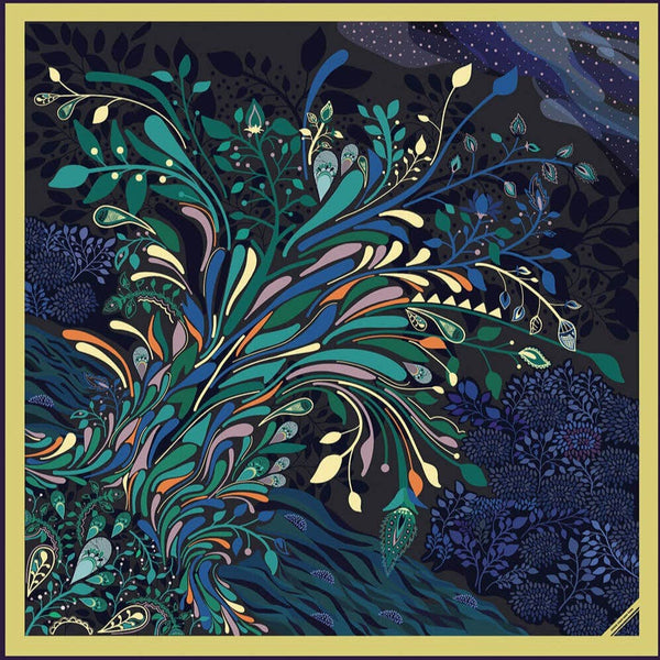 Scaf - Silk Scarf of The Sprinkle Night