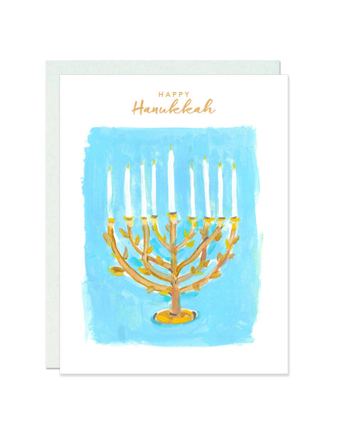 Greeting Cards - Happy Hanukkah Greeting Card