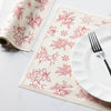 Placemats - Recycled Cotton in Classic Christmas 6 Per Roll