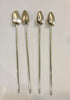 Estate Collection - Silver Plate Straw Spoons