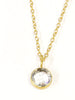 Dina Mackney - Petite Circle Charm Necklace - Several Colors