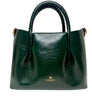 Cuoieria Fiorentina - Candy Small Tote Bag in Vintage Green Leather