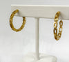 Earrings - Maxine Diamond Hoop in Gold