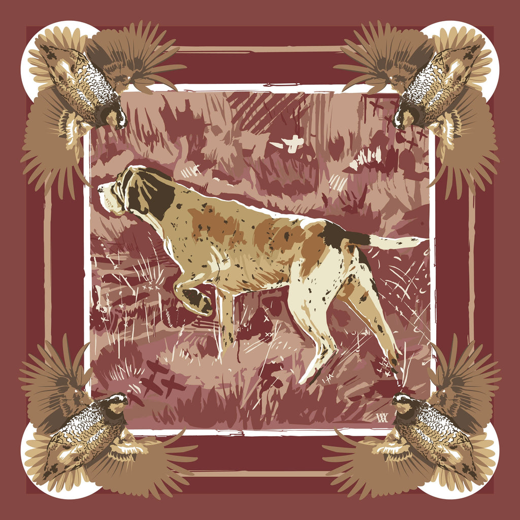 Pocket Square - Wine Pointing Strong Pocket Square