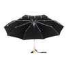 Umbrellas - Black Grid Compact Eco-friendly Duck Umbrella