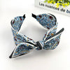 Hair Accessories - Colorful Geometric Floral Wide Headbands