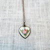 Estate Collection Necklace - Sterling Heart Necklace