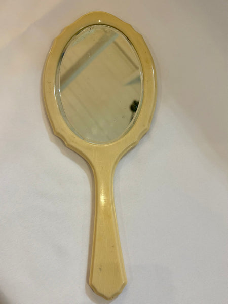 Estate Collection - Vintage Celluloid Hand MIrror