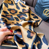 Scarf - Leopard Printed Silk