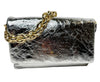 Cuoieria Fiorentina - Patty Small Metallic Flap Bag in Silver