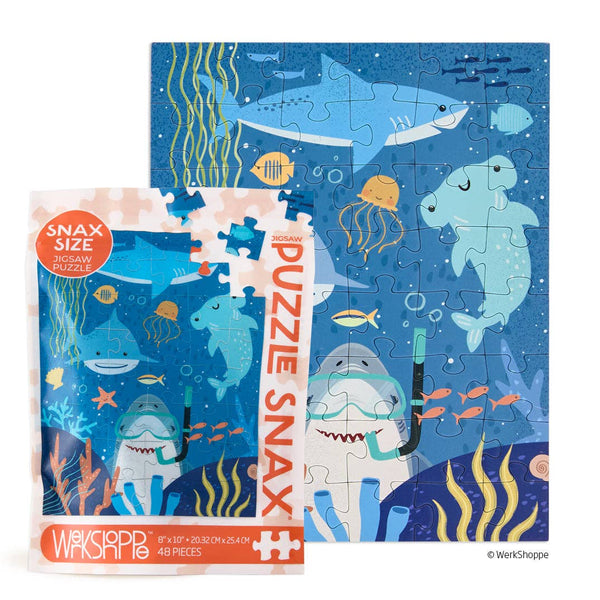 Puzzle - Shark Tank 48 Piece Puzzle Snax