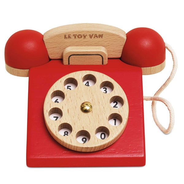 Toys - Vintage Wooden Phone