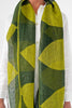 Scarves - Linen Citron/Forest