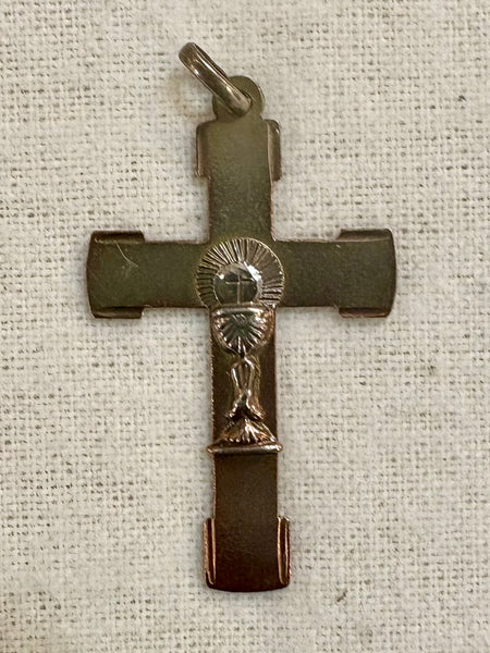 Estate Collection - Vintage Eucharist Chalice Crucifix