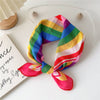 Scarf - Cotton Linen Like Square Scarves - Several Designs
