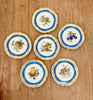 Estate Collection Antique French Hand Painted Paris Porcelain Desert Set